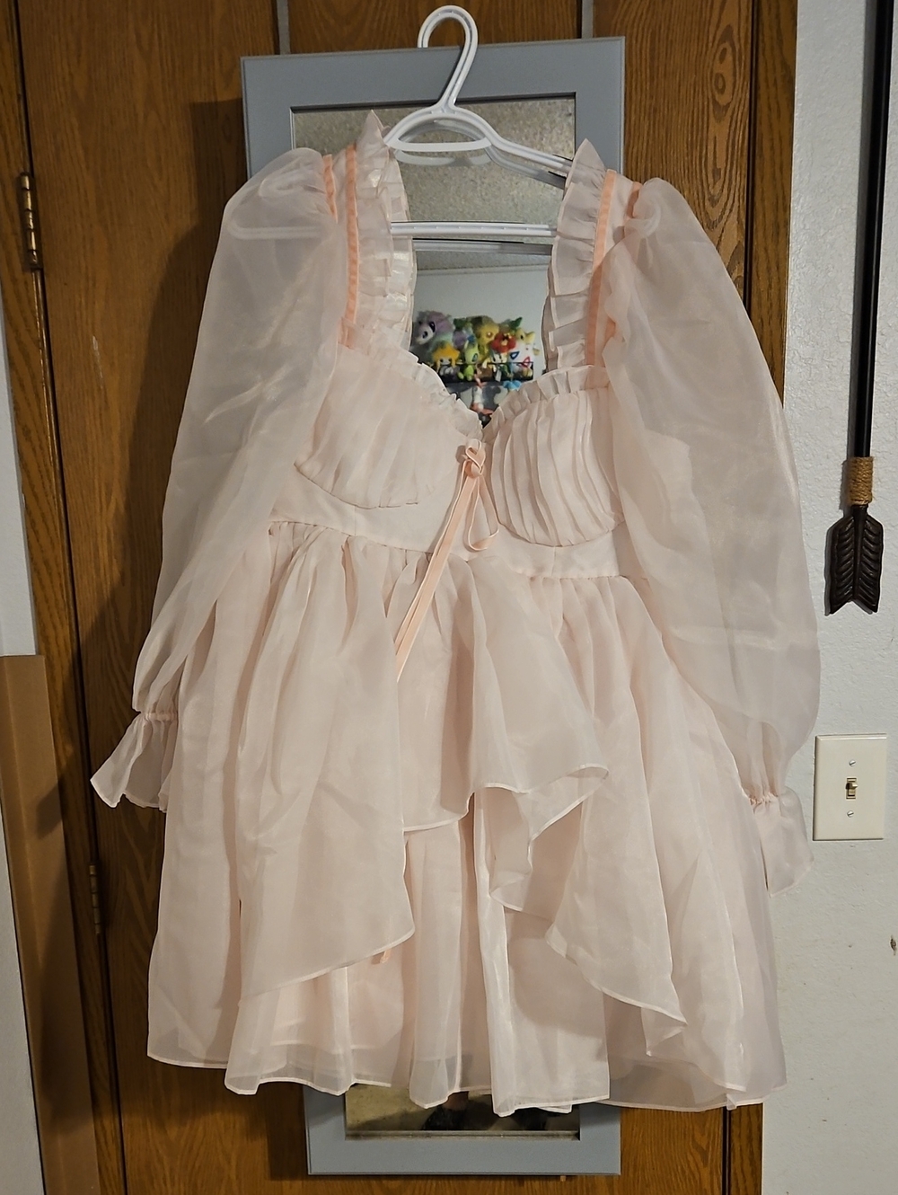 Selkie Blush Sheer Party Ever After Dress